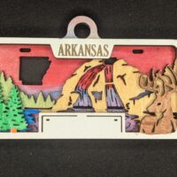 AR License Plate Ornament