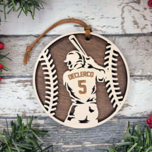 Stadium Series Spotlight Ornament - Baseball