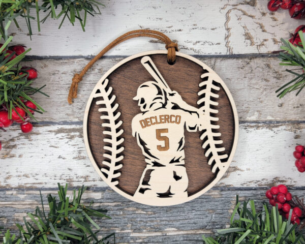 Stadium Series Spotlight Ornament - Baseball
