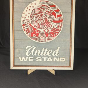Frame Pop USA Pride Sign