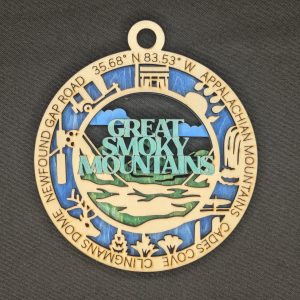 Great Smoky Mountains National Park Icon Ornament