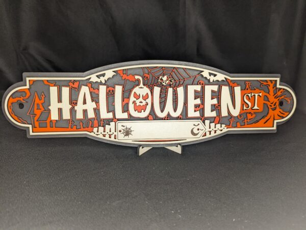 Spooktacular Street Sign - Halloween Street