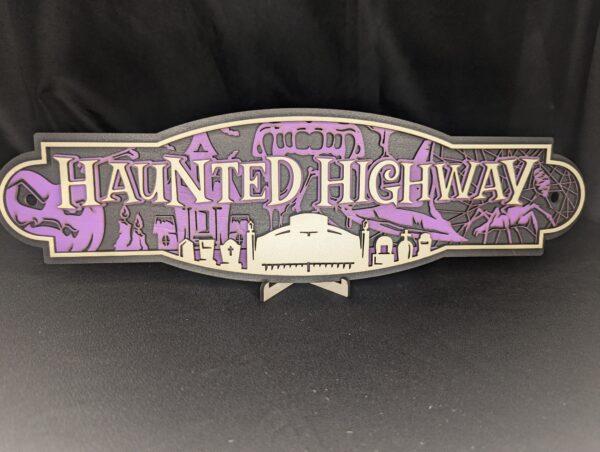 Spooktacular Street Sign - Haunted Highway