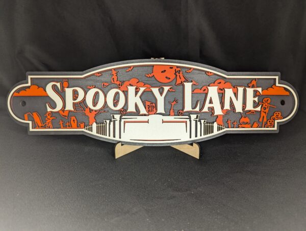Spooktacular Street Sign - Spooky Lane