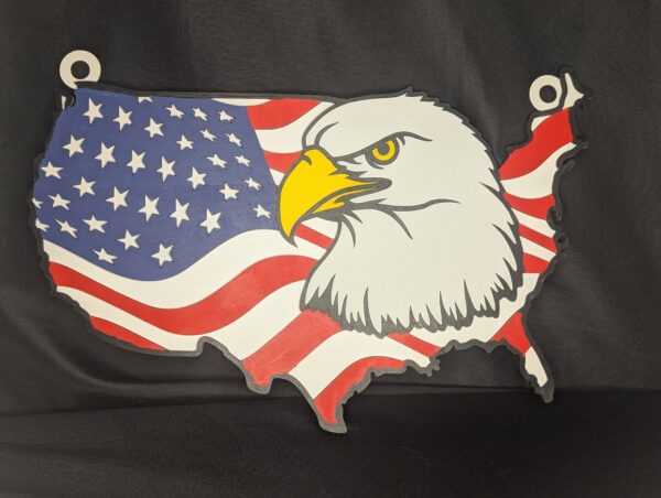 American Flag - Map Version