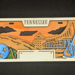 TN Desk License Plate