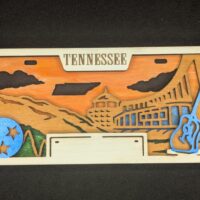 TN Desk License Plate