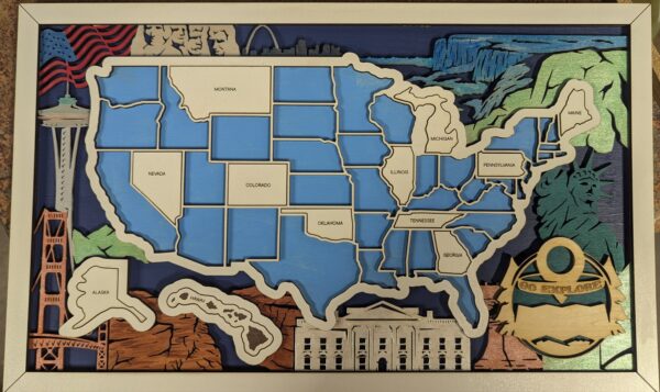 USA Travel Map