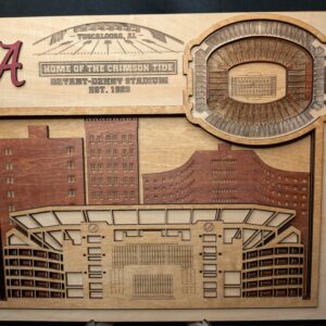 University of Alabama - Bryant-Denny Stadium Plaque