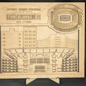 University of Alabama - Bryant-Denny Stadium Plaque