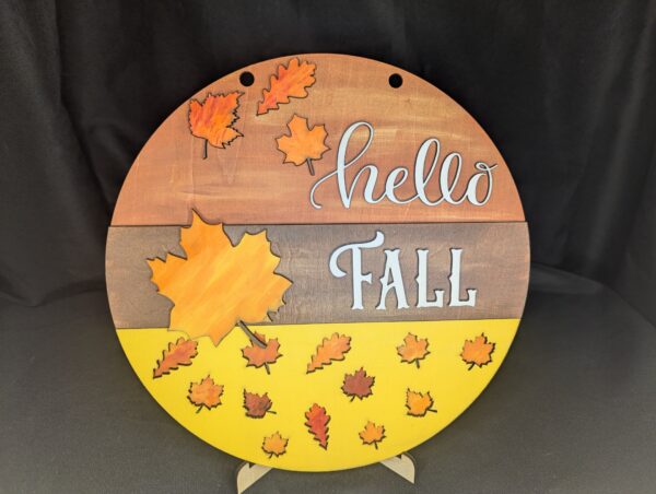 Hello Fall Leaves