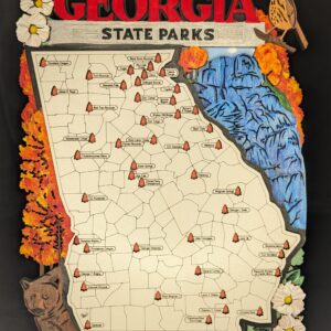 Georgia State Park Tracker Map
