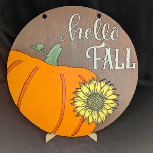 Hello Fall Sunflower