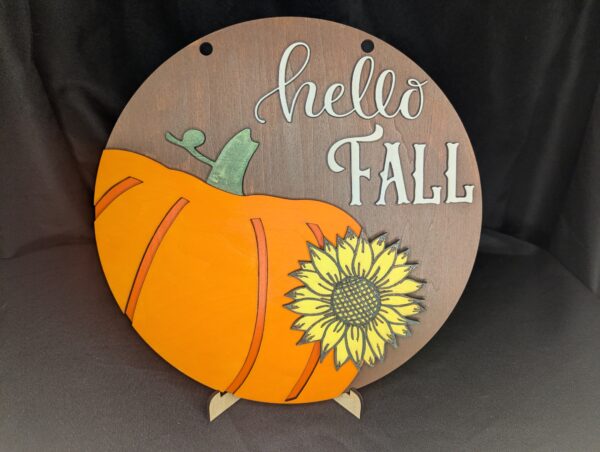 Hello Fall Sunflower