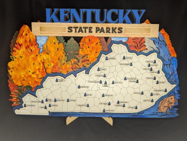 Kentucky State Parks Tracker Map