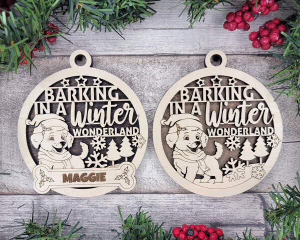 Barking in a Winter Wonderland
