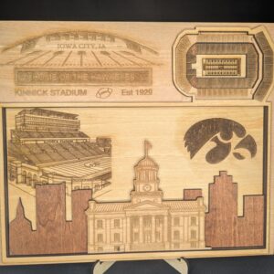 University of Iowa - Kinnick Stadium Plaque
