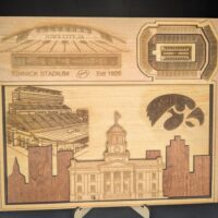 University of Iowa - Kinnick Stadium Plaque