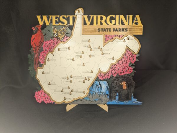 West Virginia State Parks Tracker