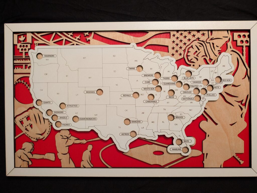 Baseball Tracker Map