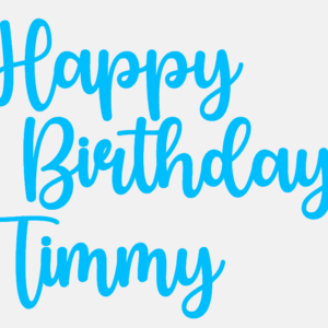 Happy Birthday Letters (Unfinished)