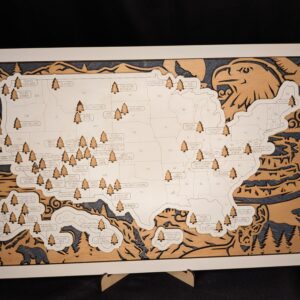 Wildlife Themed National Parks Tracker