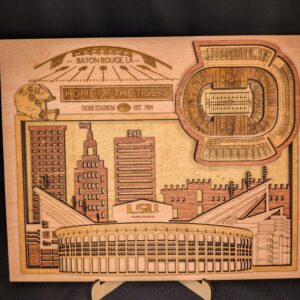LSU - Tiger Stadium Plaque