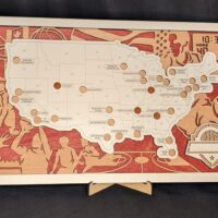 Basketball Team Tracker Map