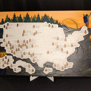 Hiking Sunset National Parks Tracker