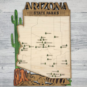 AZ State Parks Tracker Map