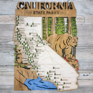 CA State Parks Tracker Map