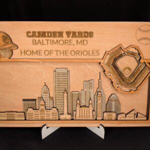 Camden Yards Stadium Plaque