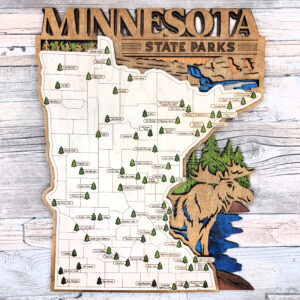 MN State Parks Tracker Map