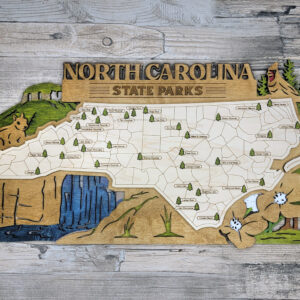 NC State Parks Tracker Map