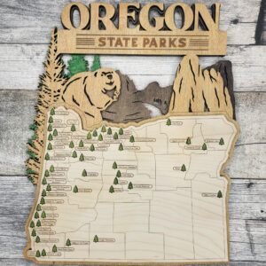 Oregon State Parks Tracker Map