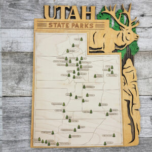 UT State Parks Tracker Map