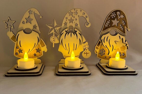 Wichtel Gnome Tea Lights Kit
