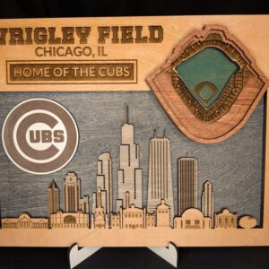 Wrigley Field Stadium Plaque