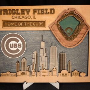 Wrigley Field Stadium Plaque