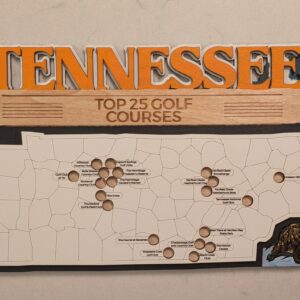 Tennessee Top 25 Golf Courses Tracker