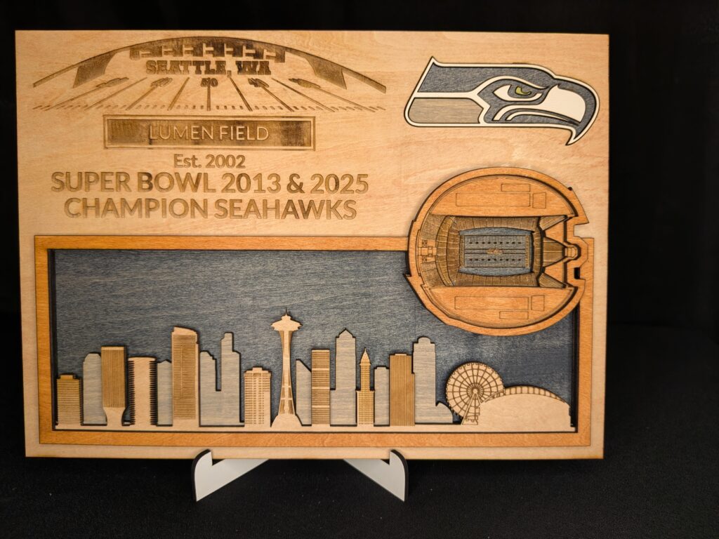 Lumen Field Stadium Plaque