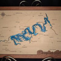 Douglas Lake Map